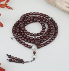 Xiaoye Zitan eight-pronged beads 108 beads strings Wen Pan play Nian Buddha beads men and women this year bracelet-1