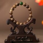 Incense Strings 925 Silver Spacer Beads Literature Play Woodwork Buddha Beads Rosary 10mm Beads Bracelet Men and Women Models-8