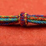 Tibetan Braided Hand Rope Six Character Truth of the Year Hand-woven Cotton Thread Ethnic Style Bracelets for Men and Women-8