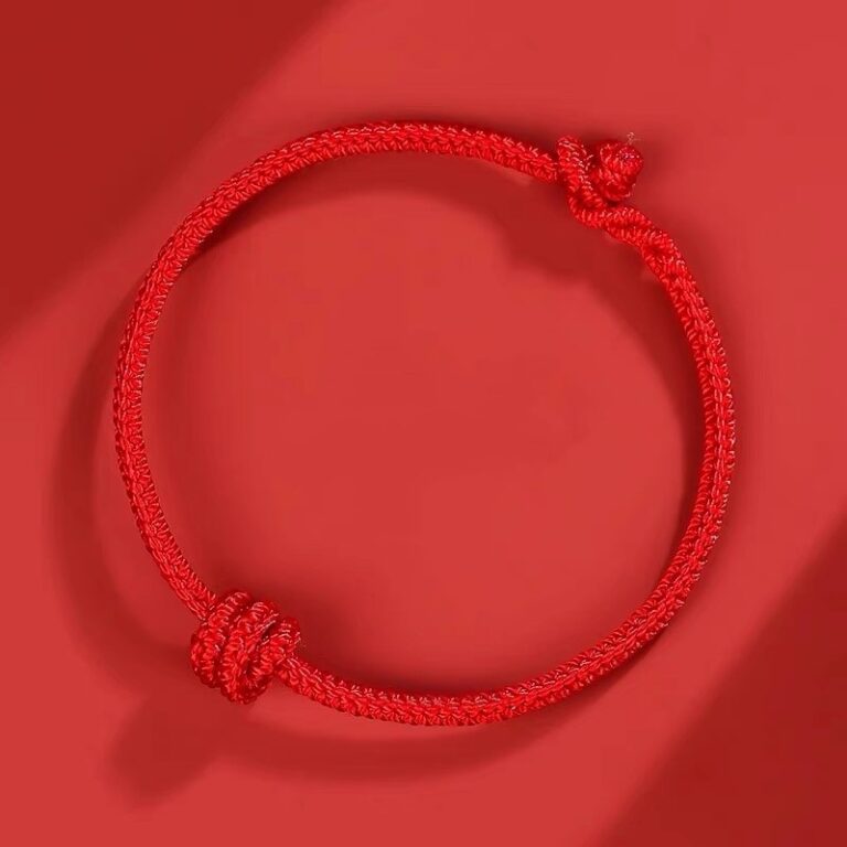 Year of the Dragon Red Rope Bracelet Year of the Dragon Red Rope Braided Rope for Men and Women Red Rope Amulet-9