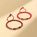 Year of the Snake Bracelet Snake Cinnabar Amulet Transit Red Rope Hand-Woven Peaceful Hand Rope-4