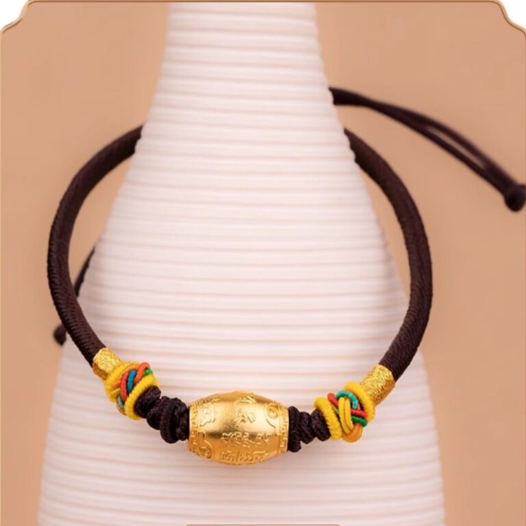 Tibetan Dzi Beads Hand Rope Museum Cultural and Creative People Bracelet for Girls Girlfriend Girlfriend Birthday Gift-11