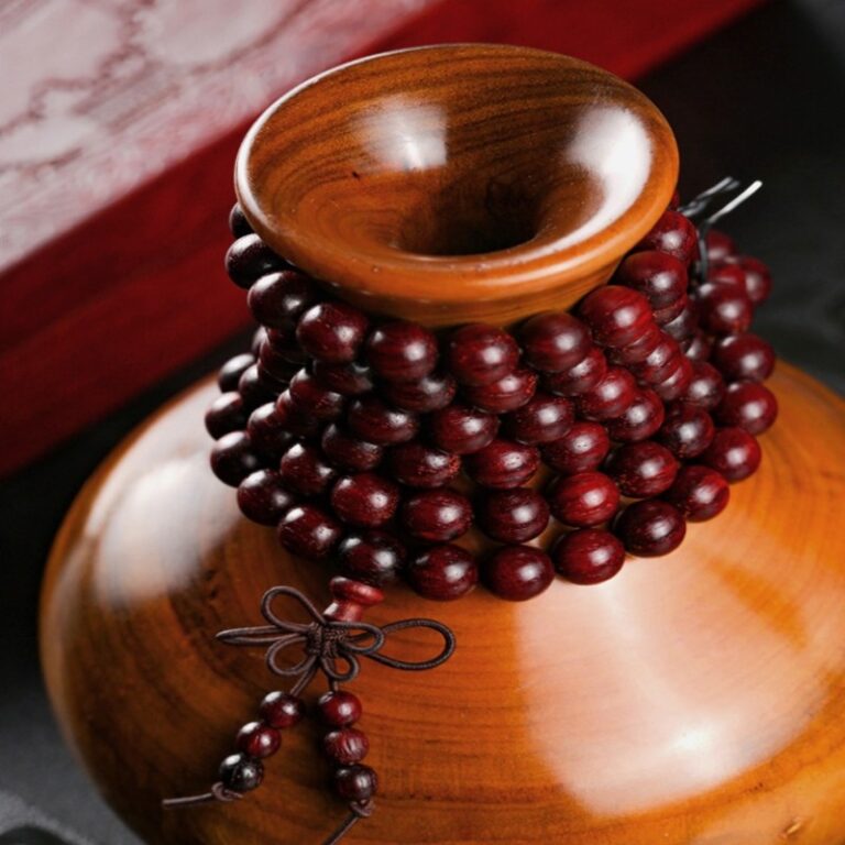 String Indian rosewood 108 rosary for boys boyfriend husband birthday gift-9