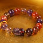 Nine Purple Fire Tenglong Bracelet Golden Dragon Tengfei Shunti Toukui Pixi Brave Amethyst Purple Ghost-1