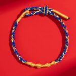 Lunar New Year Red Rope Bracelet Snake Tiger Monkey Tai Sui Hand Rope Hand Woven Rope Amulet Gift 2025-2