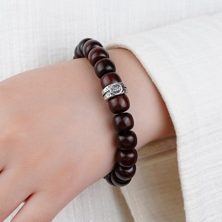 Rosewood Strings Playing with Discs Rosary Beads Buddha Beads Transfer Beads This Year of Men and Women's Models Bracelets-14