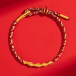 Dragon Lunar New Year Hand-Woven Red Rope Bracelet for Men and Women Rabbit, Ox, Sheep and Dog Tai Sui Hand Rope-9